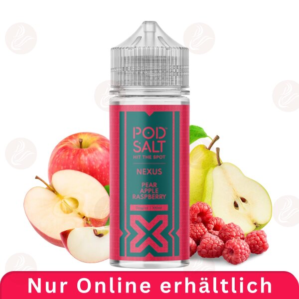 Pod Salt - Nexus Pear Apple Raspberry 100ml
