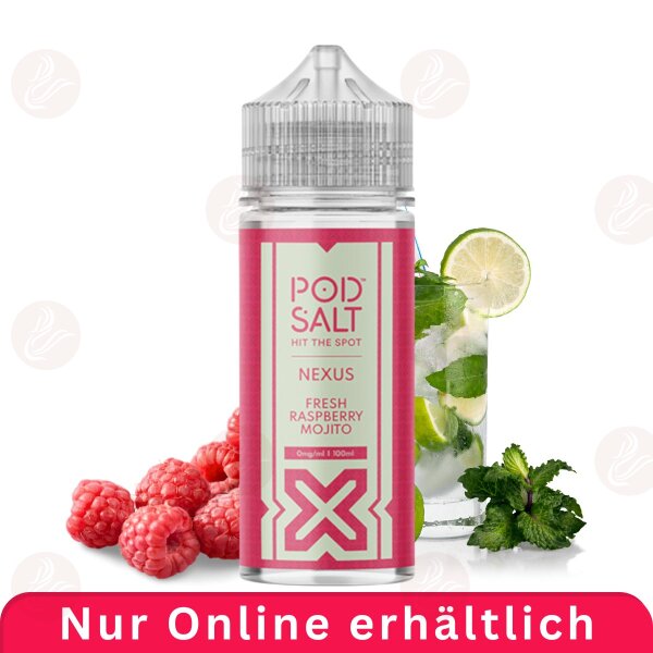 Pod Salt - Nexus Fresh Raspberry Mojito100ml