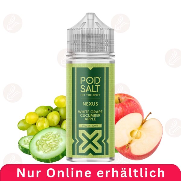 Pod Salt - Nexus White Grape Cucumber Apple 100ml