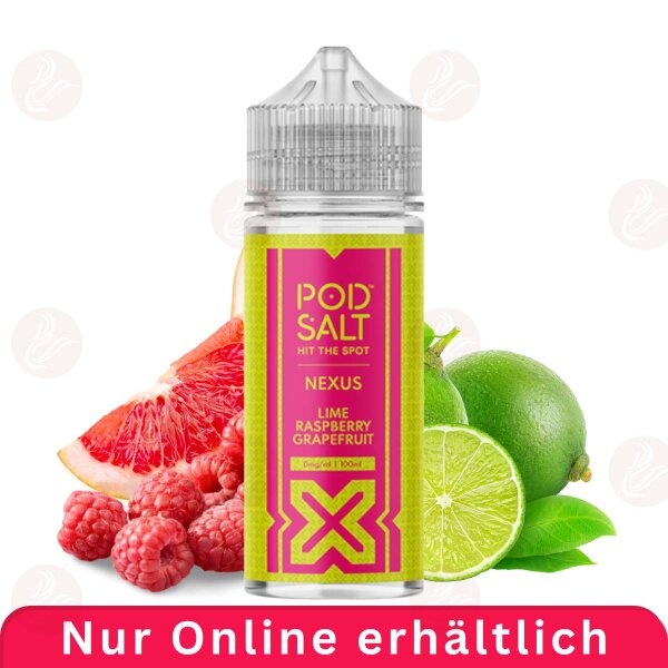 Pod Salt - Nexus Lime Raspberry Pamplemousse 100ml