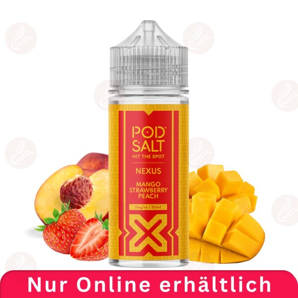 Pod Salt - Nexus Mango Fragola Pesca 100ml
