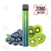 Elfbar - Einweg E Zigarette 600 V2 Blueberry Kiwi 20mg/ml 2%