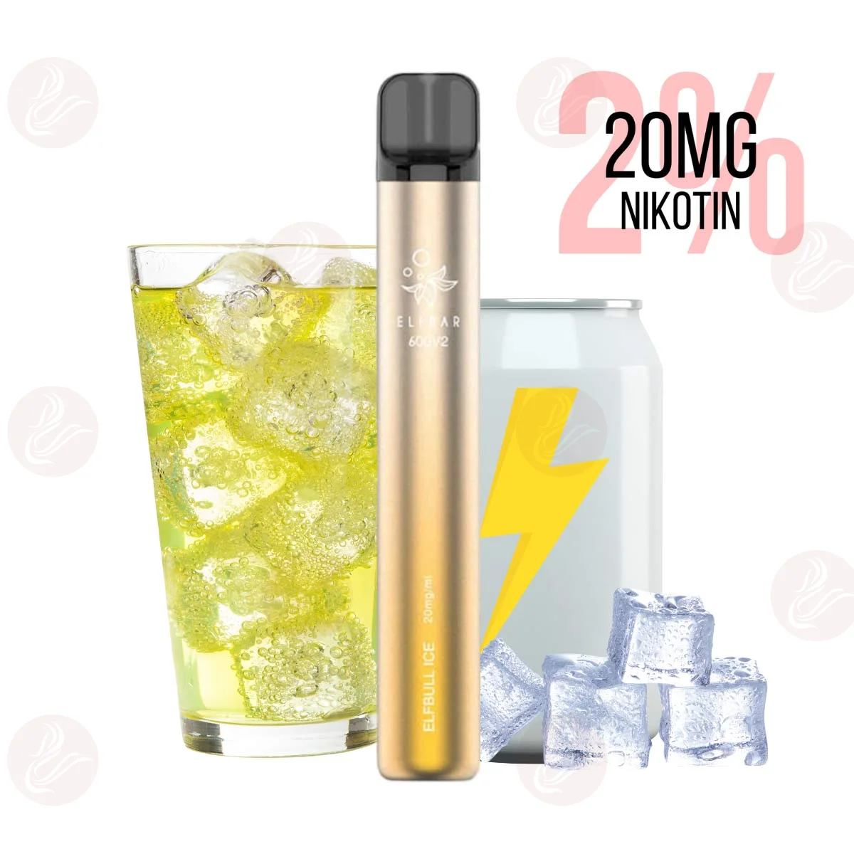 Elfbar - Sigaretta elettronica monouso 600 V2 Elfbull Ice...