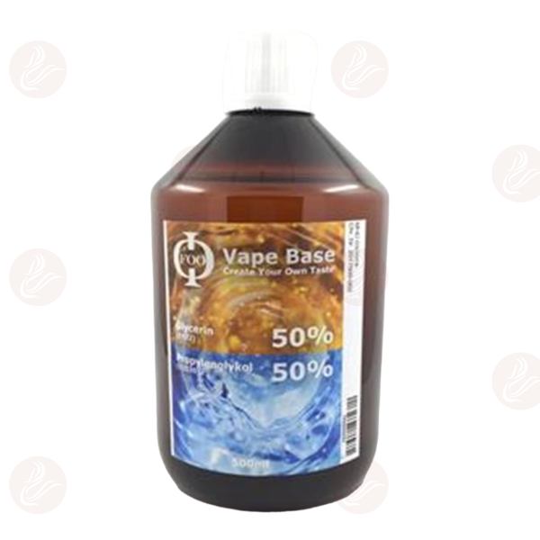 FOO - Vape Base 50% VG - 50% PG 500ml / 1000ml