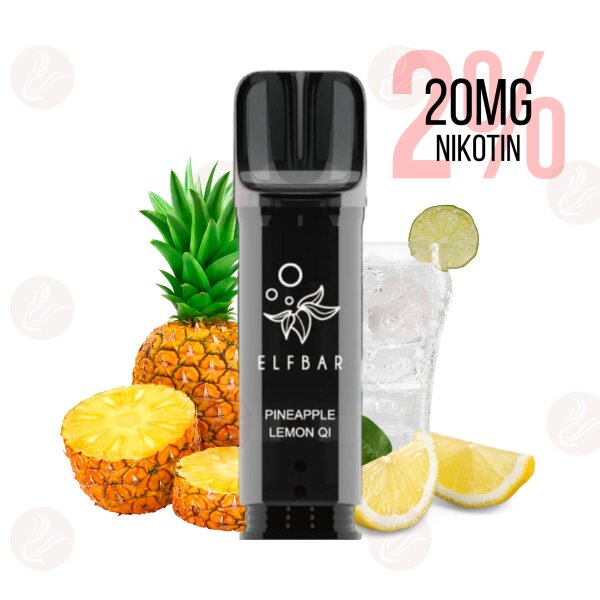 Elfbar - Elfa Pro Pods - Pineapple Lemon Qi (Pineapple Lemon Soda) 20mg/ml 2%