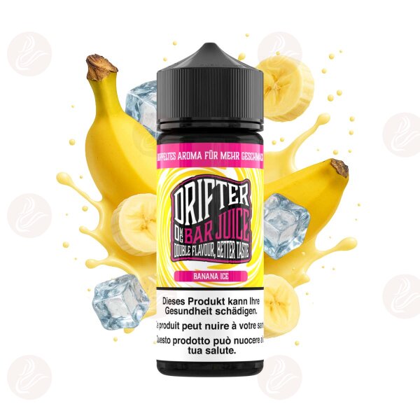 Drifter Bar Juice - Banana Ice 120ml - Ricarica breve