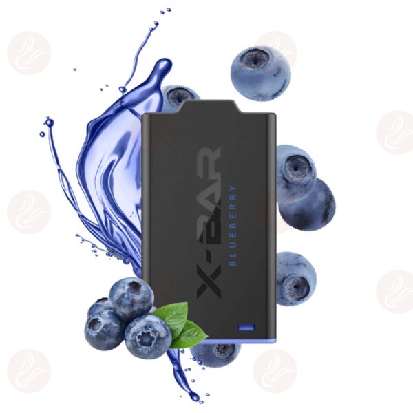 J Well - X-BAR X-Shisha Blue Dream (Blueberry) Pod 0mg
