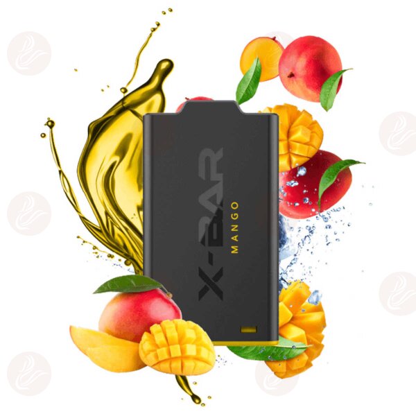 J Well - X-BAR X-Shisha Cool Monkey (Ice Mango) Pod 0mg