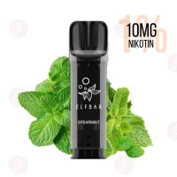 Elfbar - Elfa Pro Pods - Spearmint (Menthe Verte) 10mg/ml 1%