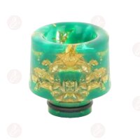 No Name - Drip Tip Epoxy 510 Petite Dorèe green-gold