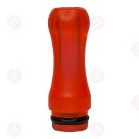 Drip tip - plastic 510 transparent - pink