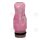 Punta di gocciolamento - plastica 510 a bulbo di colore rosa