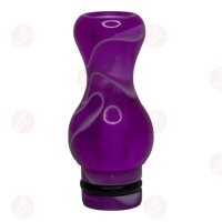 Drip Tip - plastique 510 ventru pourpre