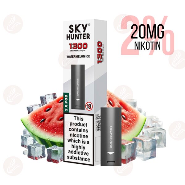 Sky Hunter - Pods preriempite con bobina a rete Watermelon Ice
