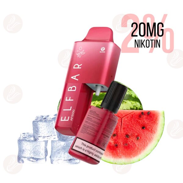 Elfbar - AF5000 Disposable Vape Kit Watermelon Ice