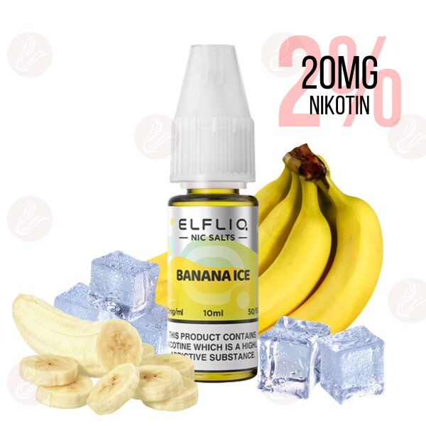 Elfbar - Elfliq Banana Ice 20mg/ml (2%)