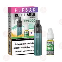 Elfbar - Starter Kit EV5000 ricaricabile alla menta