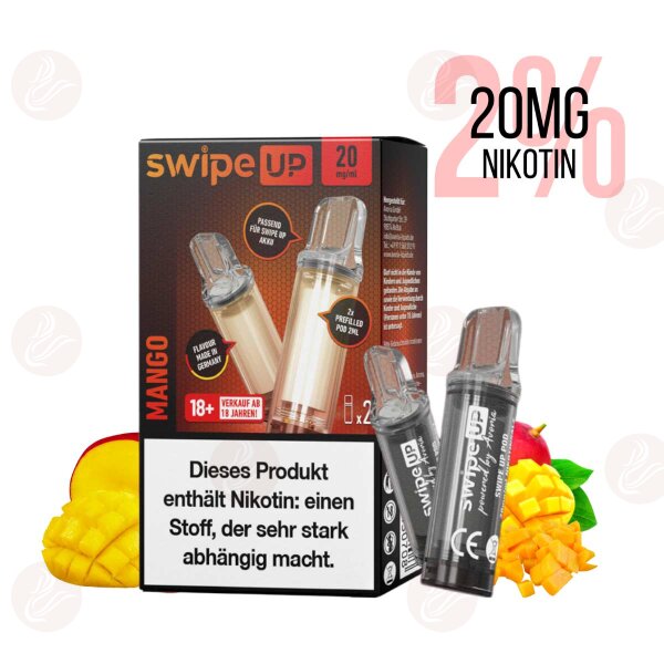 Swipe Up - Mango Pre-Filled Pod 20mg/ml (2%)