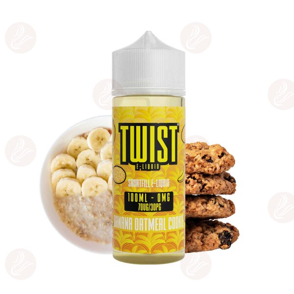 Twist E-Liquids - Banana Oatmeal Shortfill