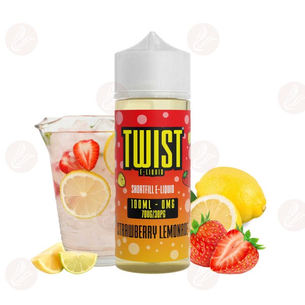 Twist E-Liquids - Strawberry Lemonade 120ml Shortfill