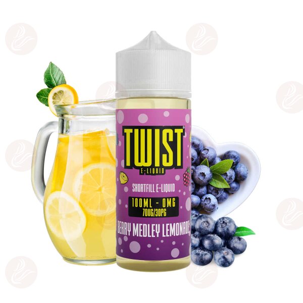 Twist E-Liquids - Berry Medley Lemonade 120ml Shortfill