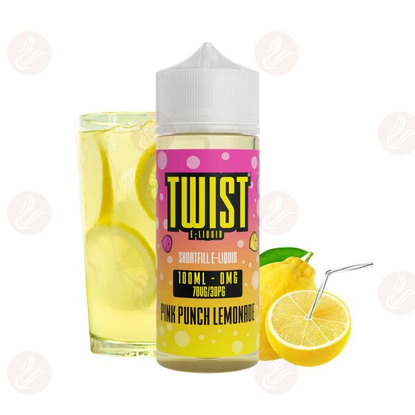 Twist E-Liquids -  Pink Punch Lemonade 120ml Shortfill