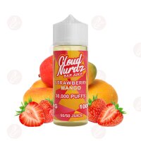 Cloud Nurdz Bar Juice - Strawberry Mango 120ml Shortfill