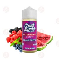 Cloud Nurdz Bar Juice - Watermelon Berry 120ml Shortfill