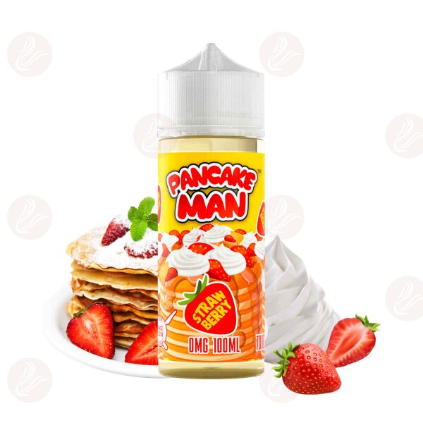 Pancake Man - Fraise 120ml shortfill