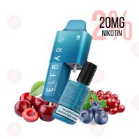 Elfbar - AF5000 Disposable Vape Kit Blueberry Cranberry...