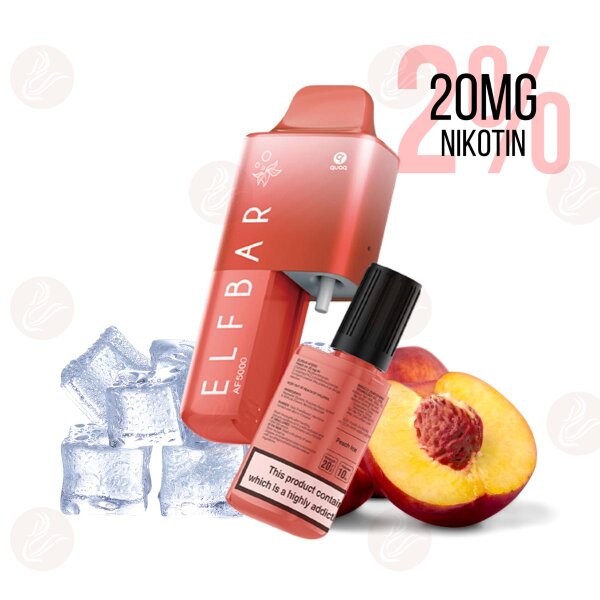 Elfbar - AF5000 Disposable Vape Kit Peach Ice