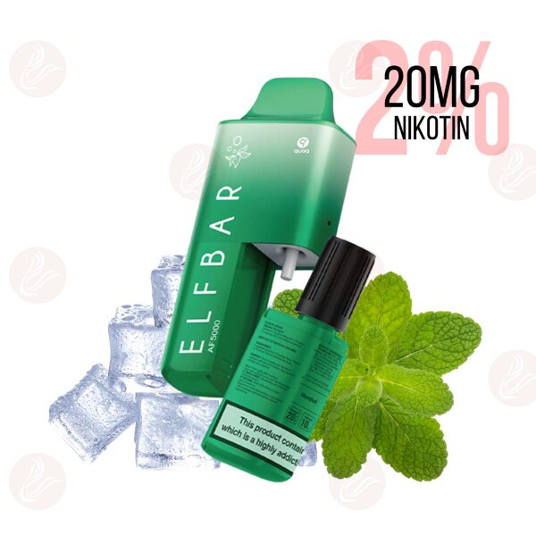 Elfbar - AF5000 Menthol Disposable Vape Kit