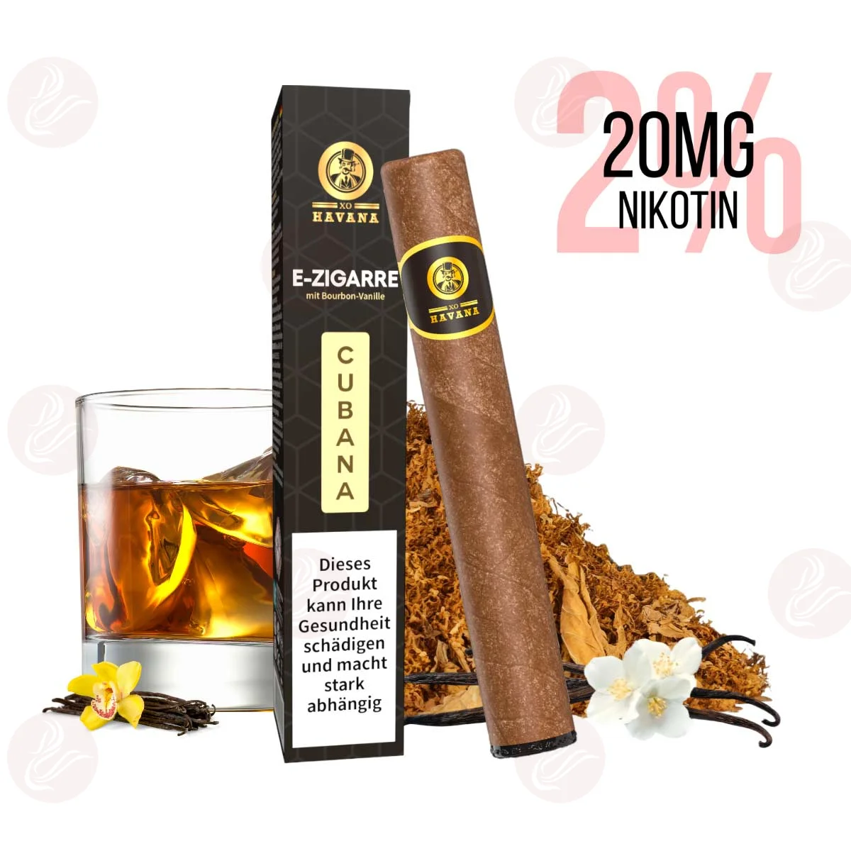 XO Havana - CUBANA Vanille Bourbon Sel de nicotine 20 mg