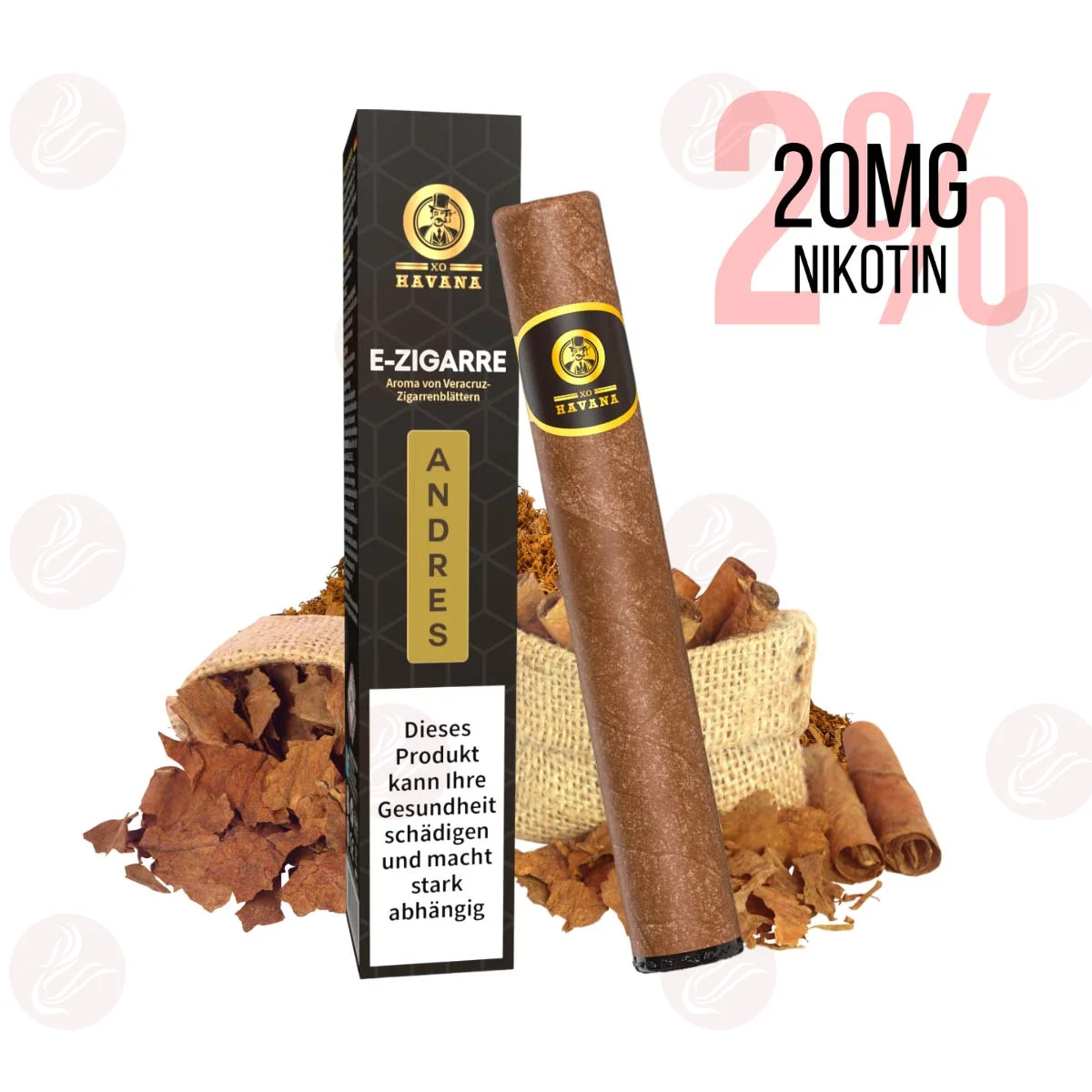 XO Havana - Cigare électronique jetable ANDRES...
