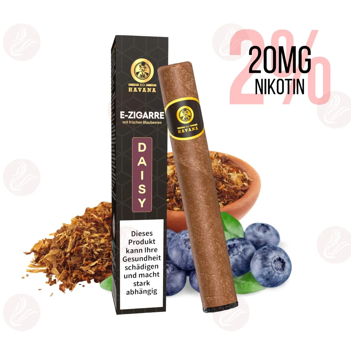XO Havana - Cigare électronique jetable DAISY...