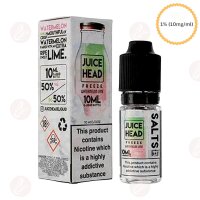 Juice Head - Freeze Watermelon Lime Nic Salt 10 mg/ml -...