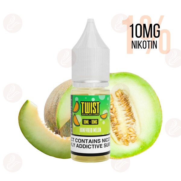 Twist E-Liquids - Honeydew Melon 10mg/ml (1%) Nicsalt