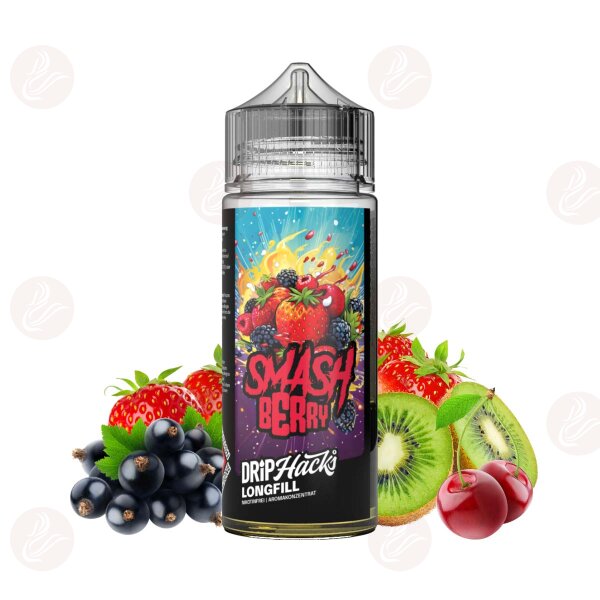 Drip Hacks - 30ml in 120ml Flasche Smashberry Longfill