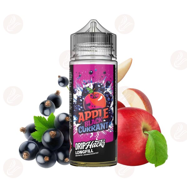 Drip Hacks - 30ml in 120ml Flasche Apple Blackcurrant Longfill
