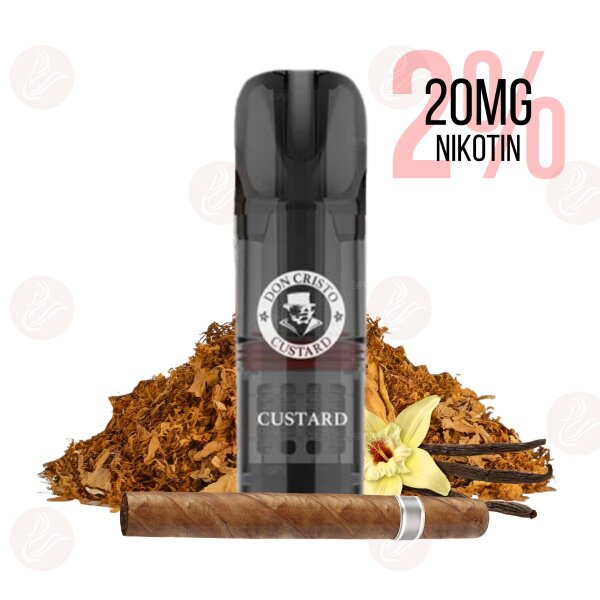 PGVG Labs - Cialde preriempite Don Cristo Custard 20mg/ml