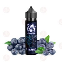 OWL Salt - Blueberry Longfill 10ml in 60ml Flasche