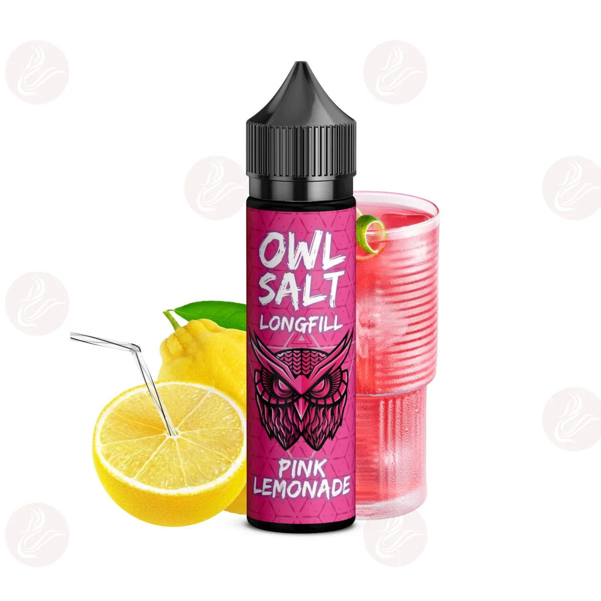 OWL Salt - Pink Lemonade Longfill 10ml in flacone da 60ml