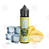 OWL Salt - Banana Ice Longfill 10ml in 60ml Flasche