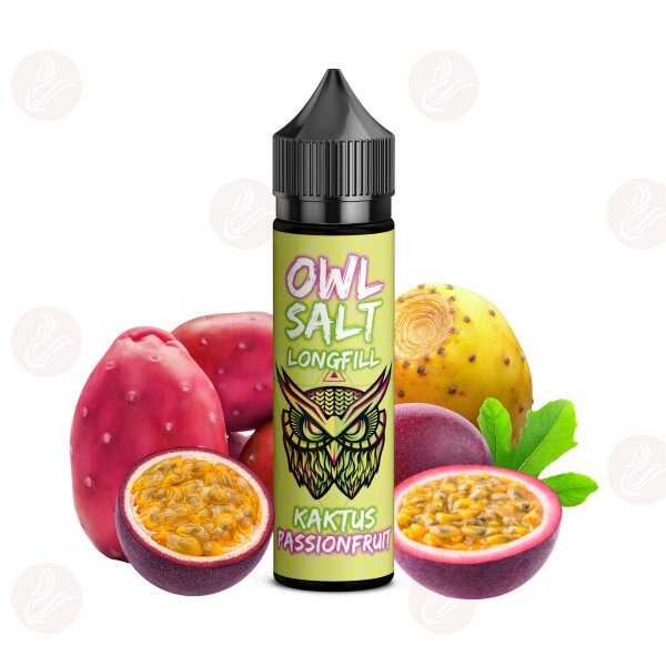 OWL Salt - Kaktus Passionsfrucht Longfill 10ml in 60ml Flasche