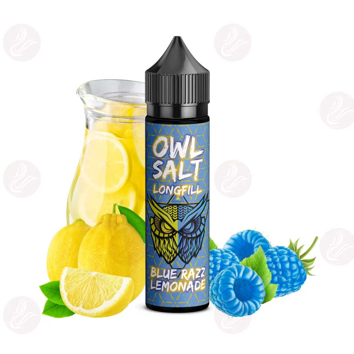 OWL Salt - Blue Razz Lemonade Longfill 10ml in flacone da...
