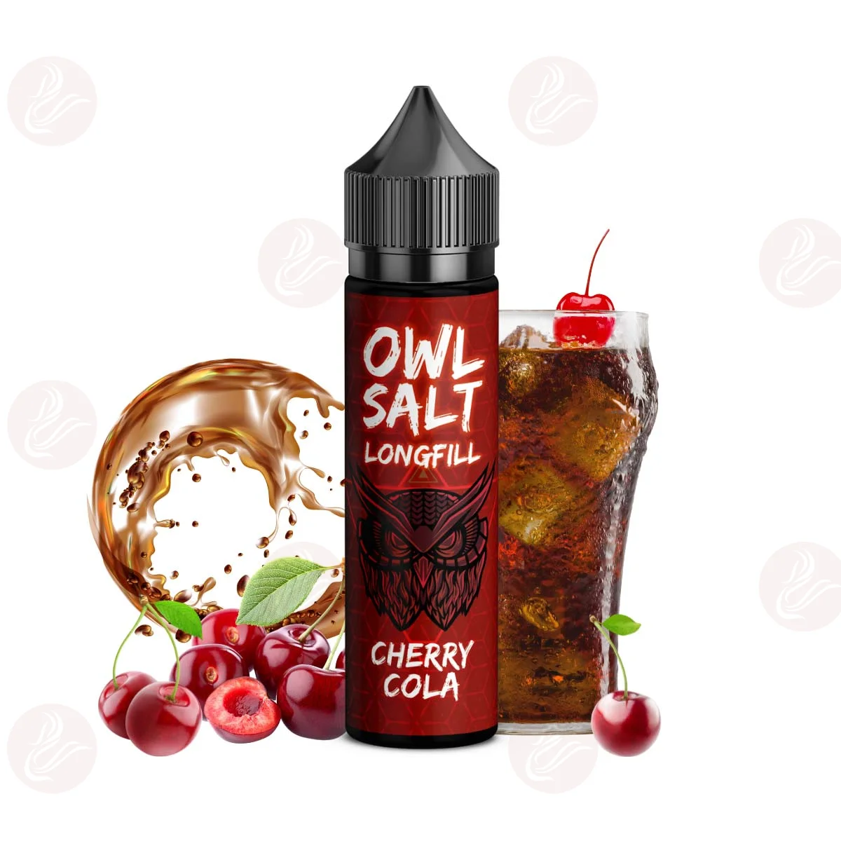 OWL Salt - Cherry Cola Longfill 10ml in flacone da 60ml