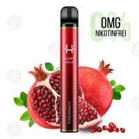 HAPPY HALE - Pomegranate 0mg E-Zigarette ohne Nikotin