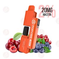 Geek Vape - V5000 20 mg NS - Einweg Vape Kit - Blueberry...