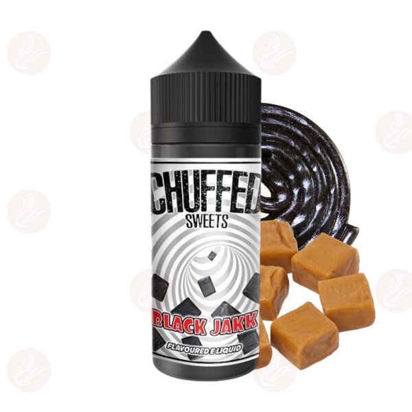 Chuffed Sweets - Black Jakk 120ml Shortfill - MHDÜ