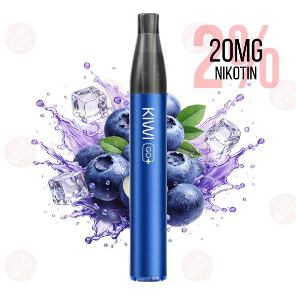 KIWI VAPOR - KIWI GO Plus Starter Set Mirtillo Gelato